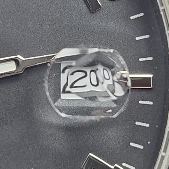 Vintage Mens Kenneth Reaction Silver Tone Quartz Date Watch New Battery RK1001 - Picture 6 of 10